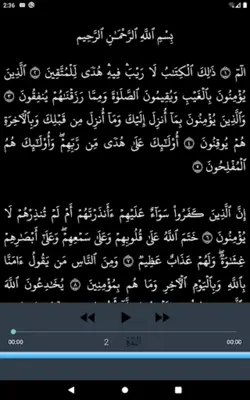 Minshawi full Quran - offline android App screenshot 16