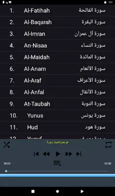 Minshawi full Quran - offline android App screenshot 17