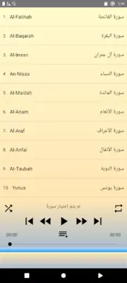 Minshawi full Quran - offline android App screenshot 29